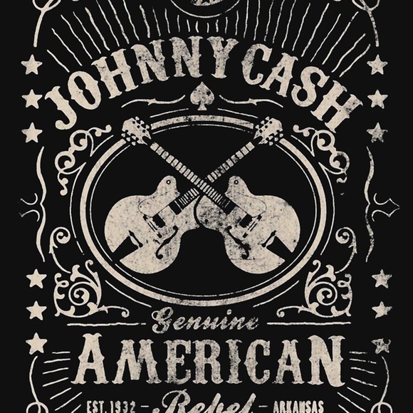 johnny cash black Classic boho Unisex T-Shirt, Size M - Picture 10 of 10